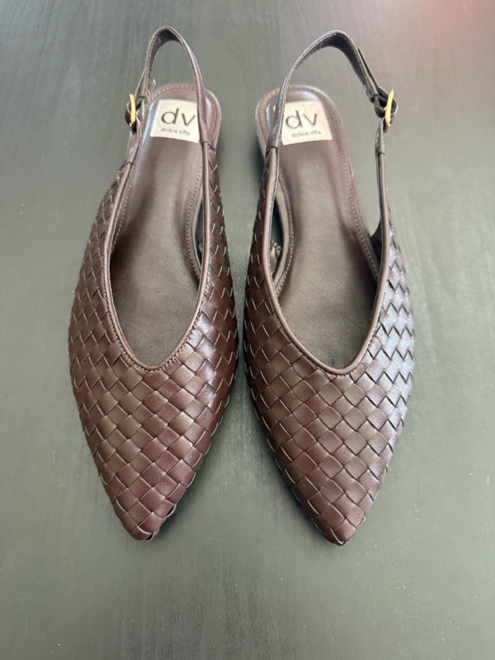 NEW! Dolce Vita Woven Slingback Flats – Size 9.5